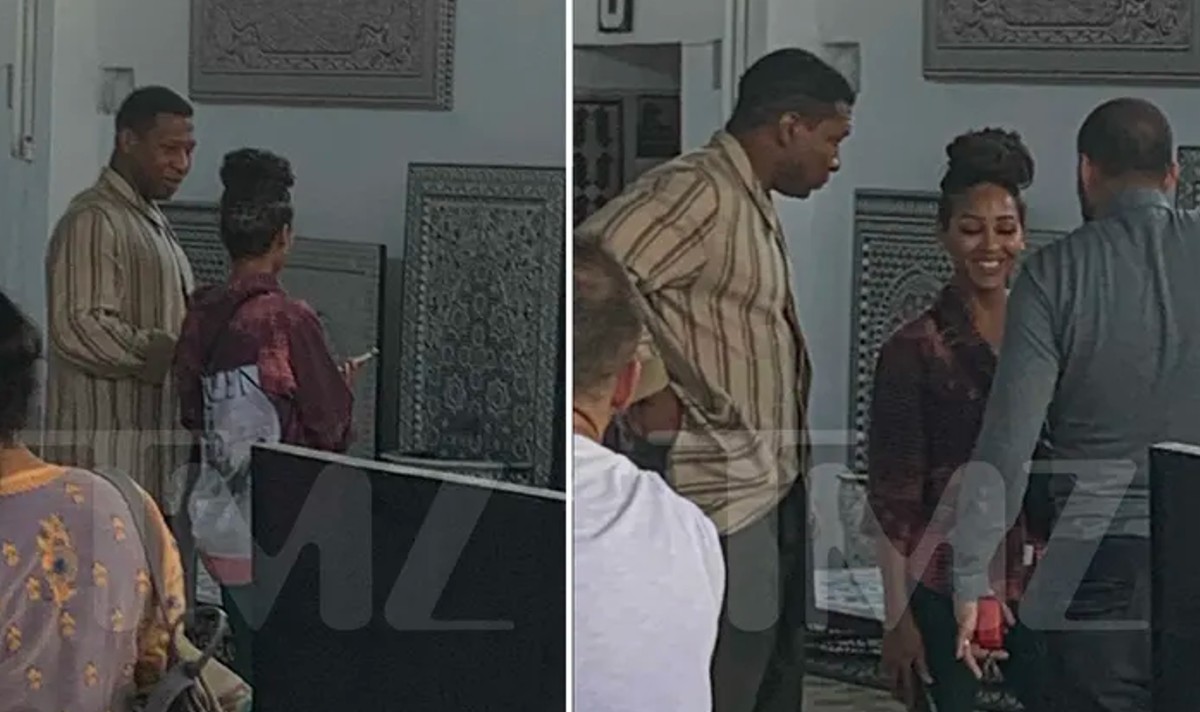 Jonathan Majors Meagan Good Spotted In Morocco Amid Dating Reports