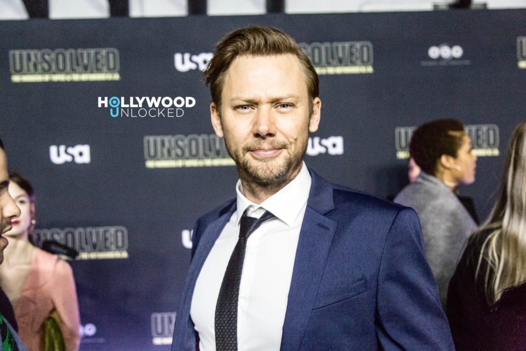 Jimmi Simpson at the 'Unsolved' Series Premiere