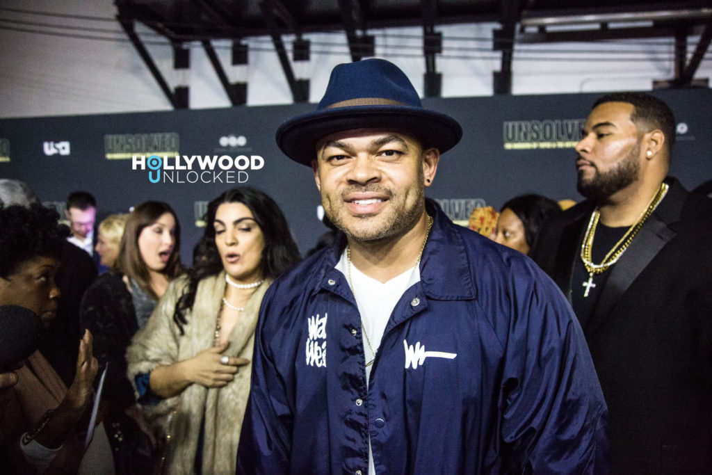 Anthony Hemingway at the 'Unsolved' Series Premiere