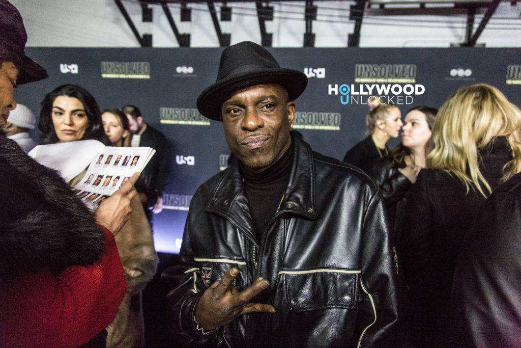 Mopreme Shakur at the 'Unsolved' Series Premiere