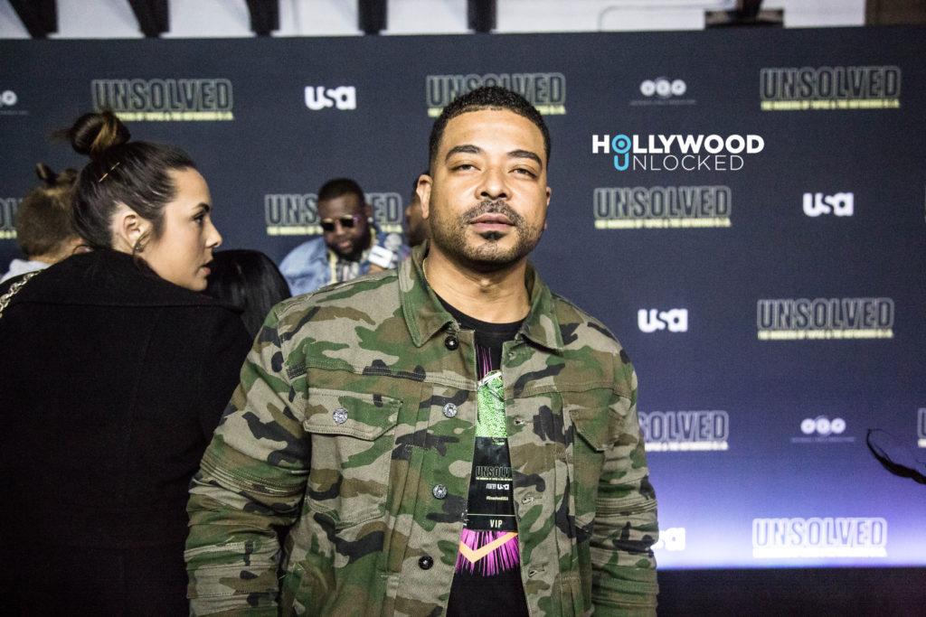 Giovanni Watson at the 'Unsolved' Series Premiere