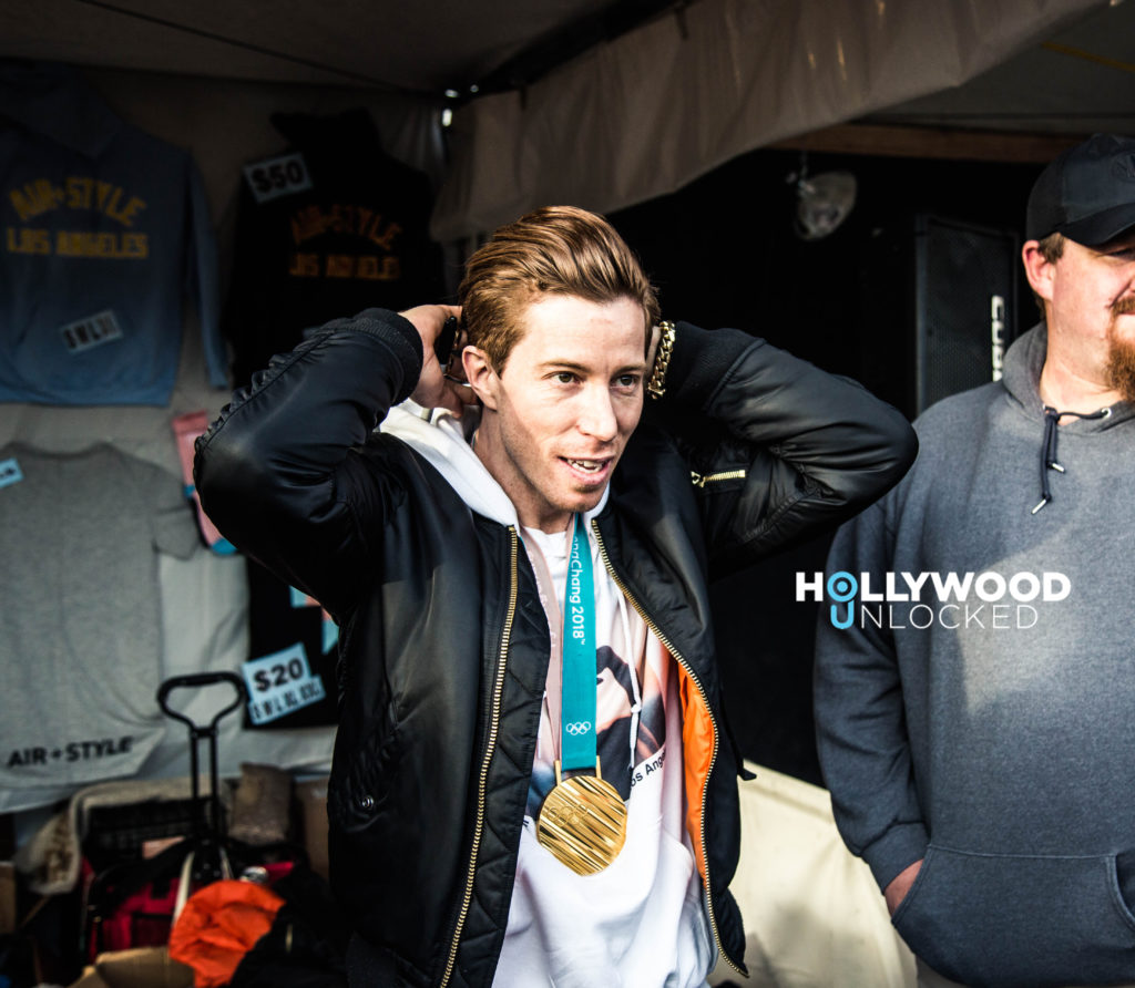 Shaun White at his 2018 Air + Style Festival