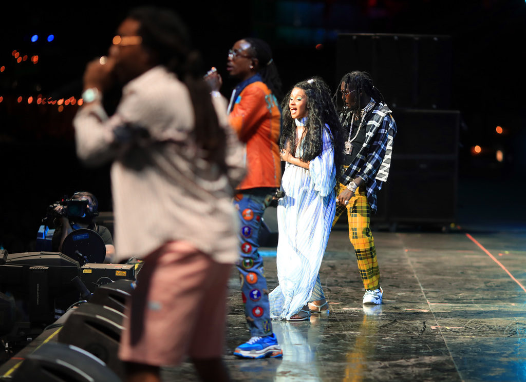 (GETTY) Coachella Weekend 2, Day 3 - Migos and Cardi B