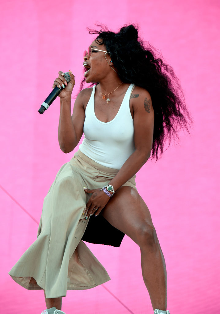 (GETTY) Coachella Weekend 2, Day 3 - SZA