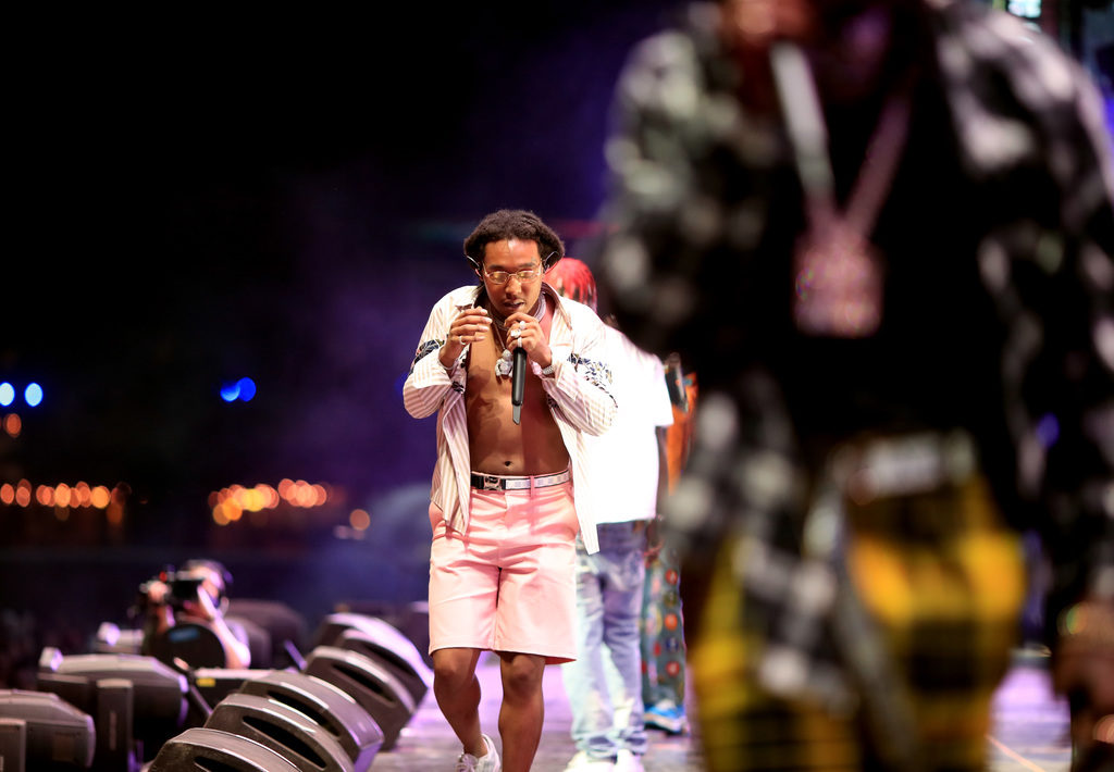 (GETTY) Coachella Weekend 2, Day 3 - Takeoff of Migos