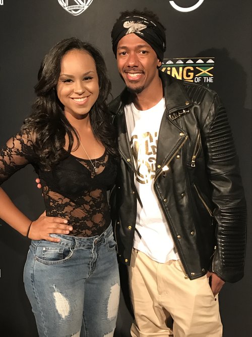 Natalie Nichole and Nick Cannon