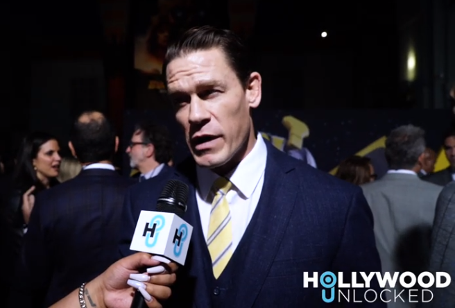 John Cena Bumblebee Premiere