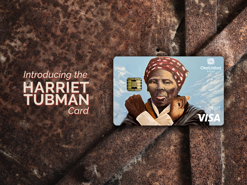 Harriet Tubman Bank Card