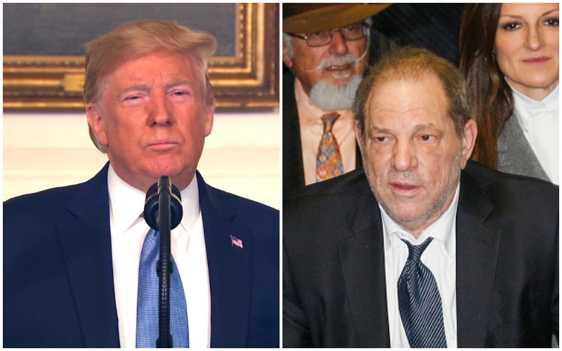 President Trump On Harvey Weinstein: &quot;I Was Never A Fan Of Him&quot; • Hollywood Unlocked