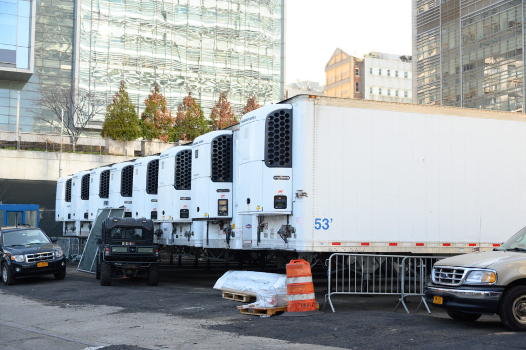 FDA Says Refrigerated  Trucks  Used To Store  Bodies During 