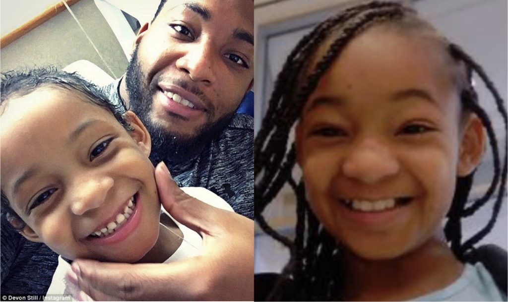 Former Nfl Star Devon Still Celebrates Daughter Leah Being 5 Years Cancer Free • Hollywood Unlocked