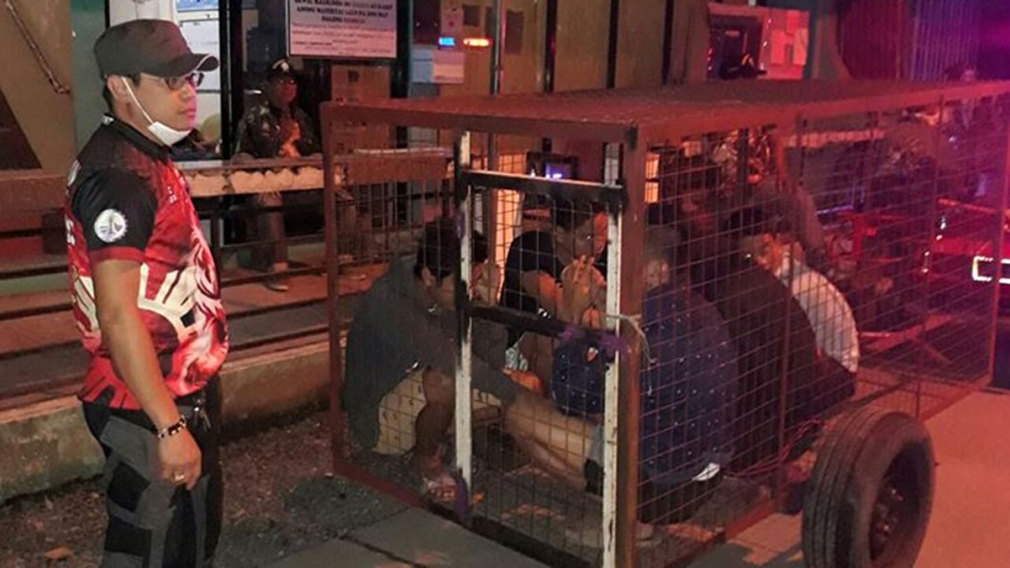 Philippines Official Under Fire After Police Throw Quarantine Violators Inside Dog Cages