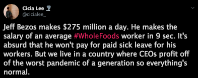 Twitter vs. Whole Foods Jeff Bezos amid coronavirus