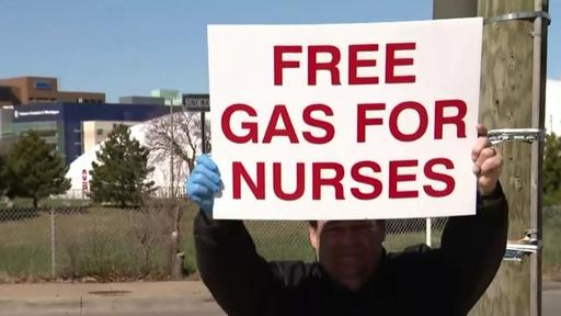 Michigan Man Uses $900 Savings To Buy Gas For Dozens Of Nurses