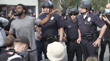 LAPD Chief Michel Moore Sympathizes With Protestors, Says George Floyd Was Murdered