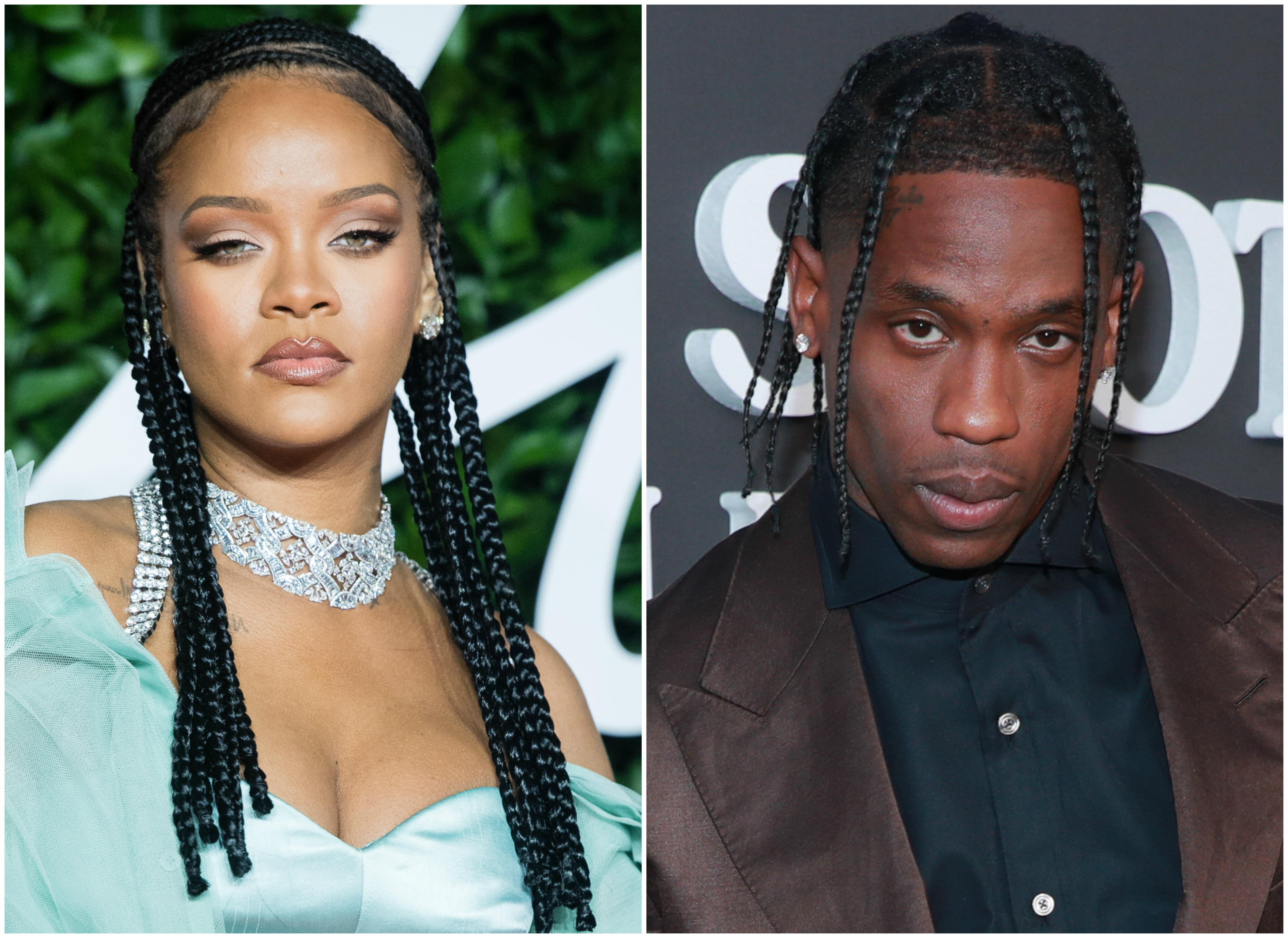 Rihanna parties with boyfriend Travis Scott after supporting him