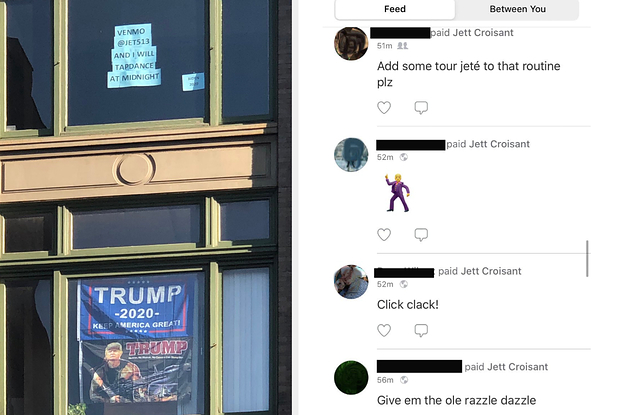 Man Raises $10K After Jokingly Requesting Venmo Payments To Tap-Dance Over Downstairs MAGA Neighbors