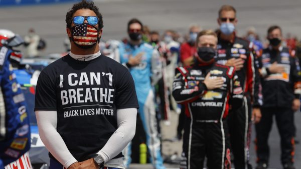 NASCAR Driver Bubba Wallace Calls To Ban Confederate Flag From Tracks