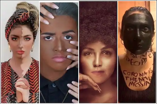 White Influencers Cause Outrage Over Blackface Makeup in Support Of Black Lives Matter