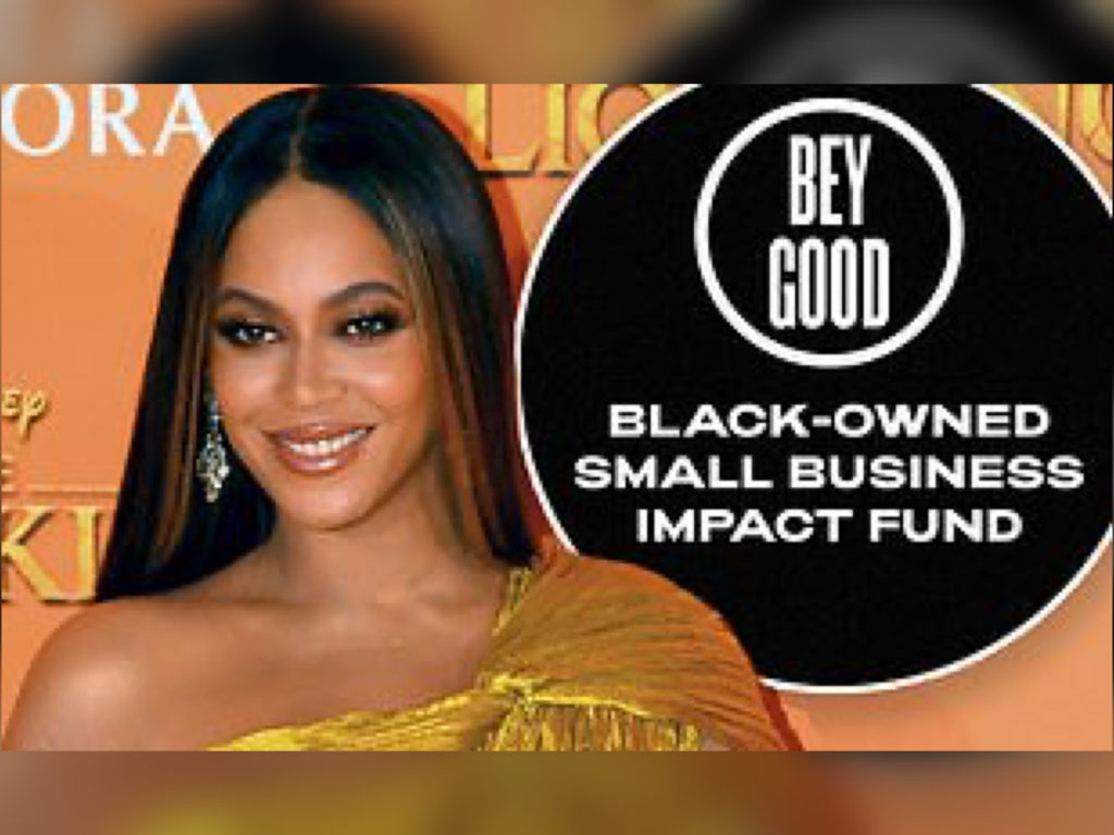 Beyoncé's BeyGOOD Launching Black-Owned Small Business Impact Fund