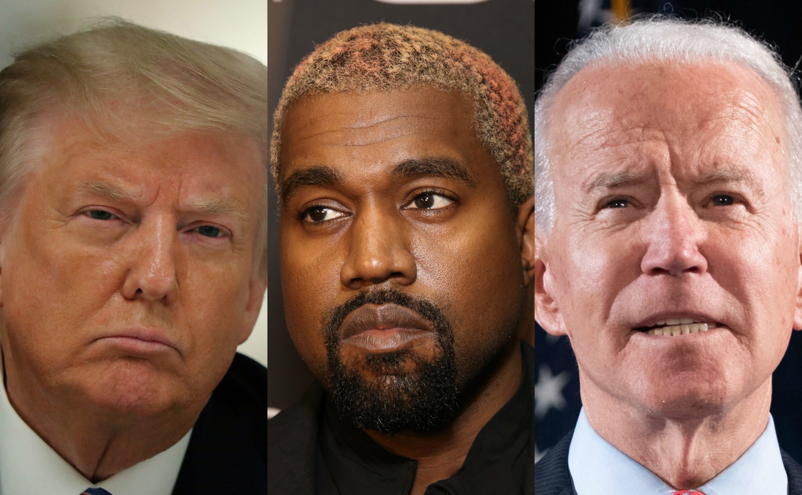 Donald Trump Kanye West Steal Votes Joe Biden