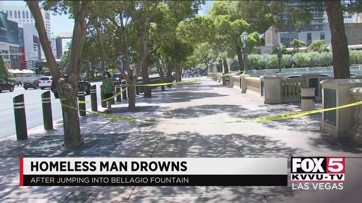 Las Vegas Homeless Man Drowns After Jumping In Bellagio Fountain