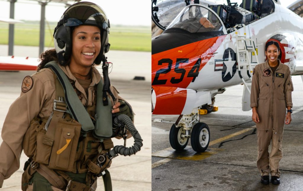 Us Navy Graduates Its First African American Female Tactical Jet Pilot Madeline Swegle 1574