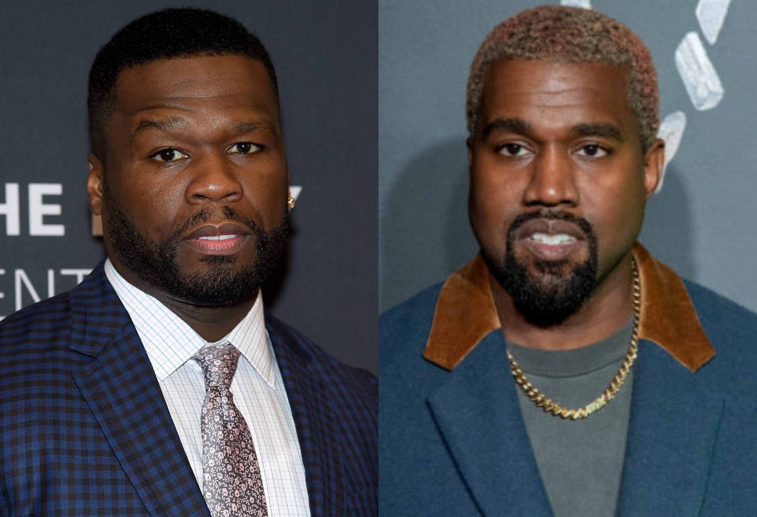 50 Cent Blasts Kanye West For Election Interference & Questions If He ...