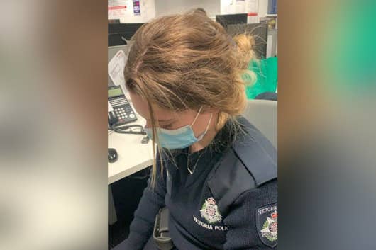 Australian Anti-Masker Bashes Police Officer's Head Into Concrete