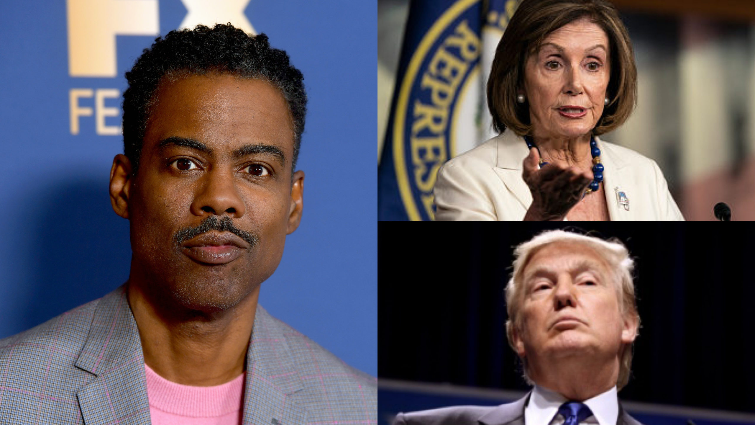 Chris Rock COVID-19 Pandemic Nancy Pelosi & The Democrats Obsession With Impeaching Donald Trump