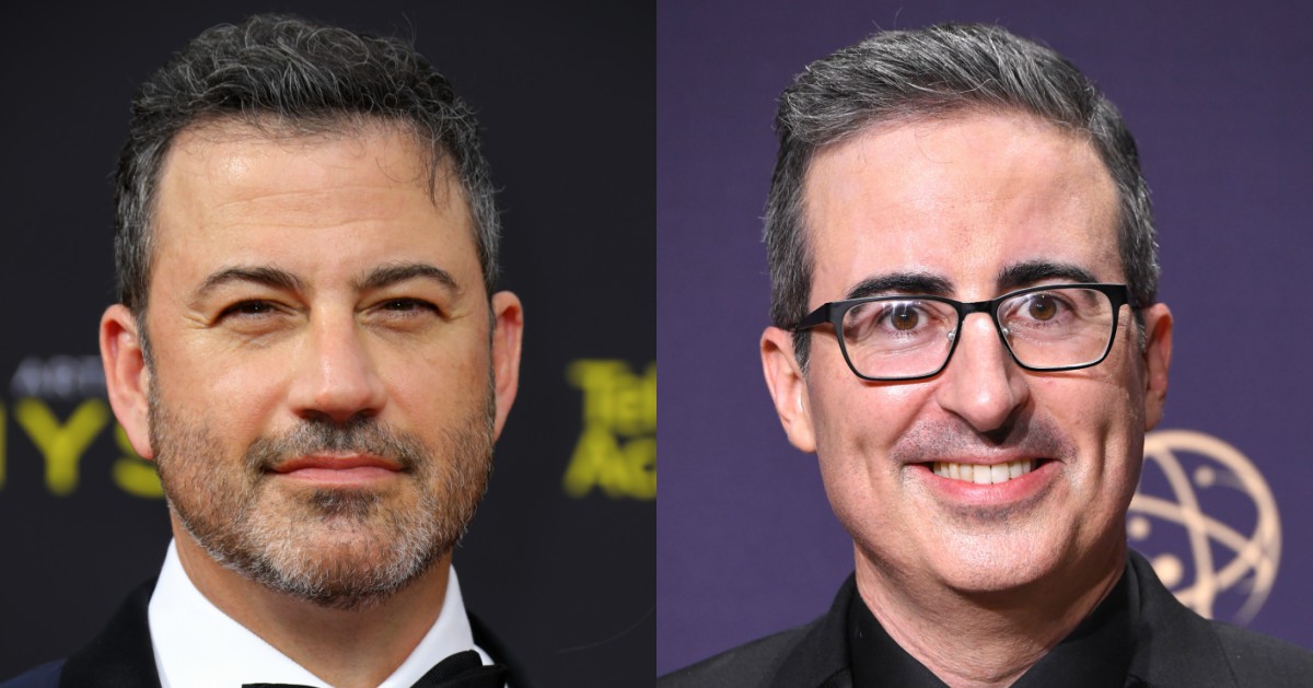 Social Media Blasts Jimmy Kimmel For White Privilege Over Joke About Reporting John Oliver To ICE