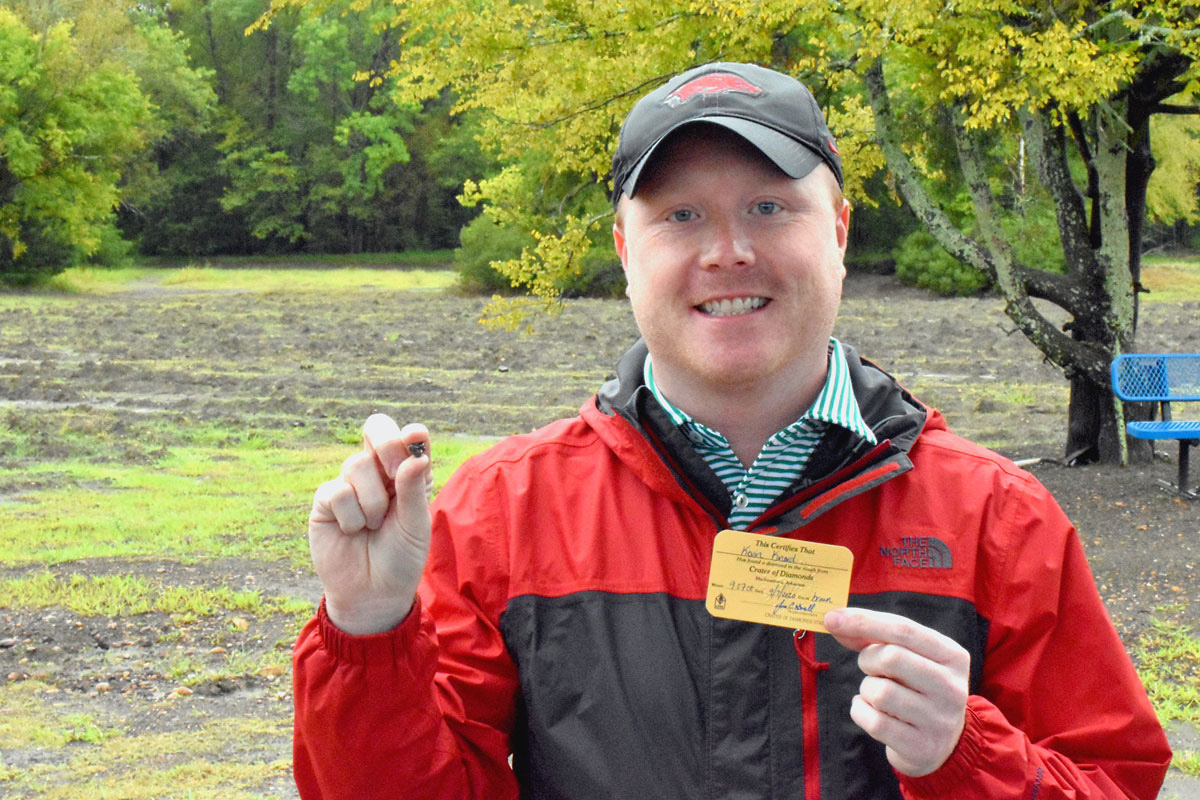 Man Finds 9-Carat Diamond He Thought Was Glass In An Arkansas State Park