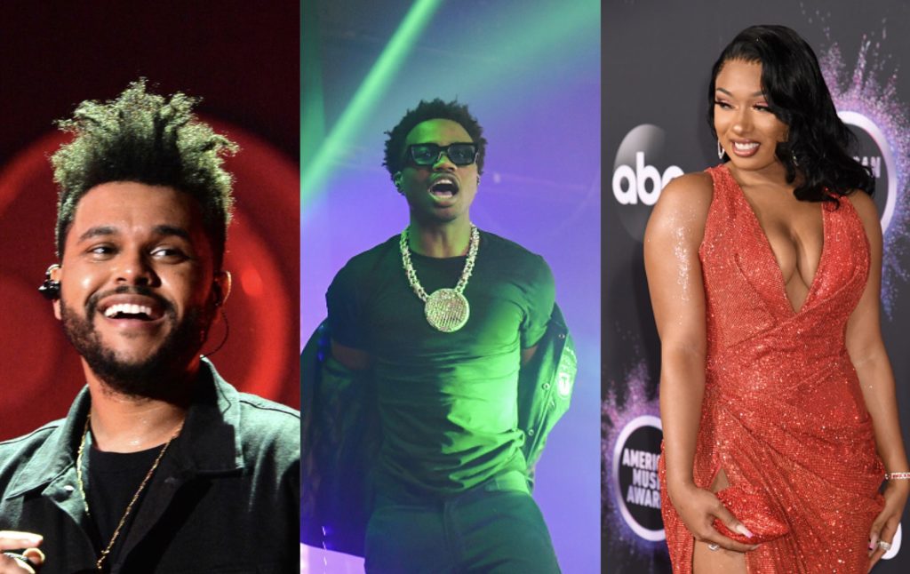 Weeknd Ama The Weeknd, Roddy Ricch & Megan Thee Stallion Lead 2020 AMA Nominations ...