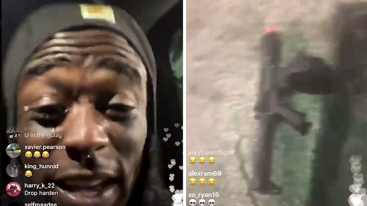 Lil Uzi Vert Evades Police & Citations After Wild Paintball Fight In Philly