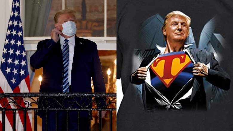 Donald Trump Planned To Wear Superman Shirt In First Public Appearance Since Hospitalization