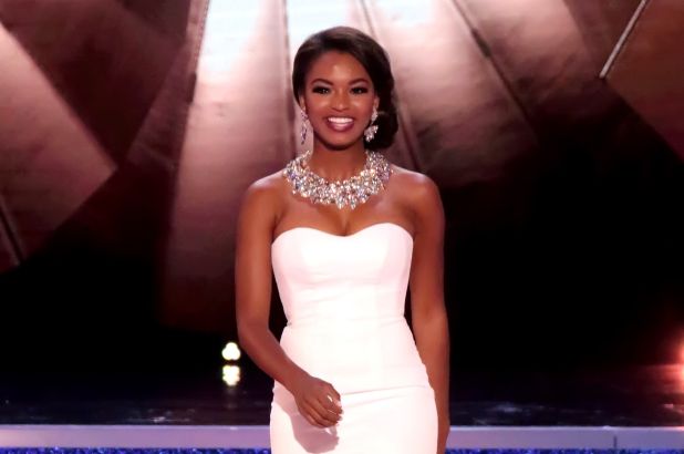 Miss USA Aggravated & Annoyed By Critics Calling Her A Trump Supporter After Contracted Rally Performance