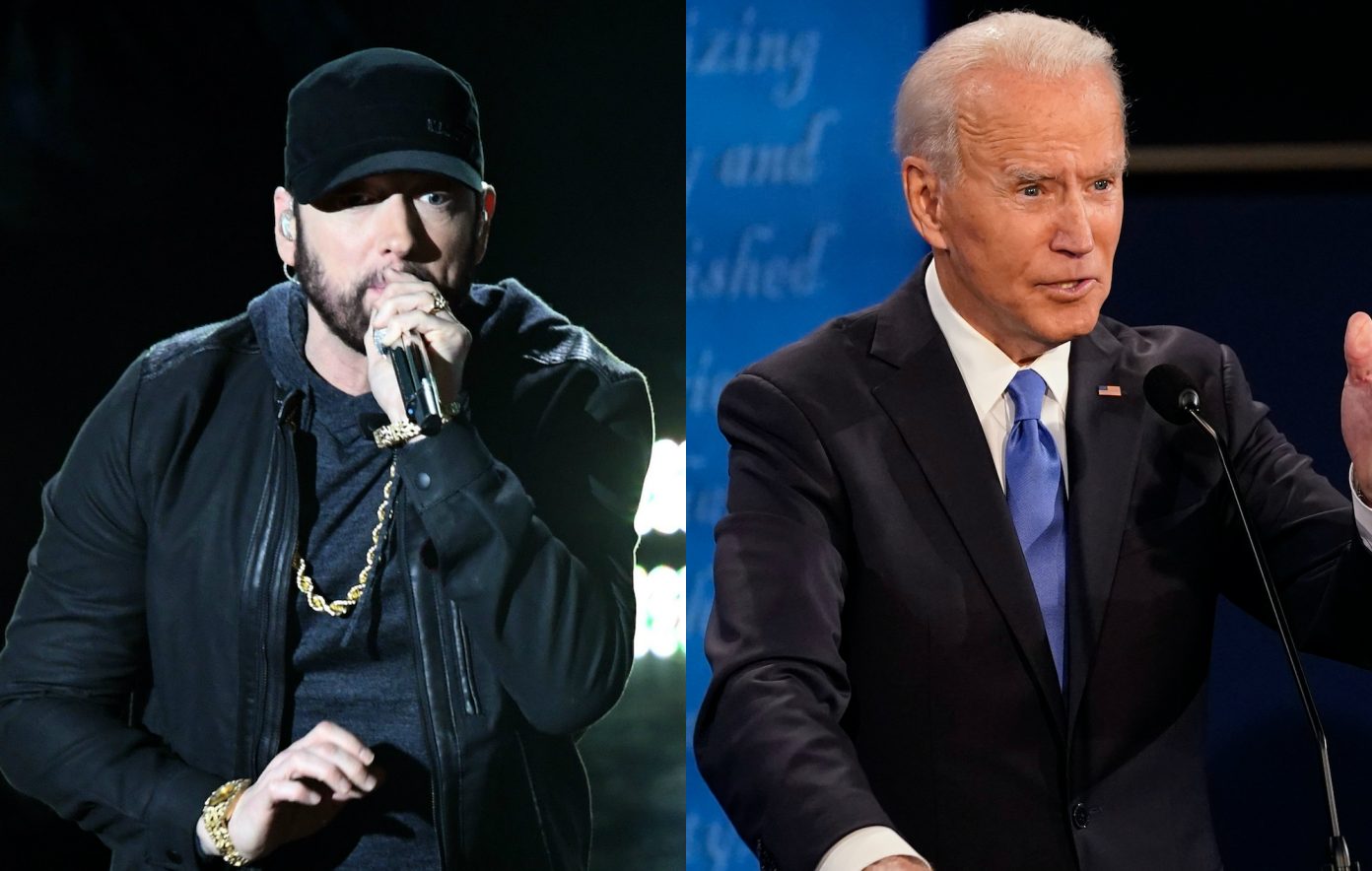 Eminem Licenses 'Lose Yourself' For First Time For Joe Biden Campaign Ad