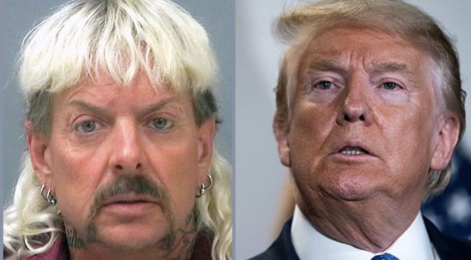 Joe Exotic Issues Thanksgiving Message Begging Fans To Help Him Get Pardoned By Trump