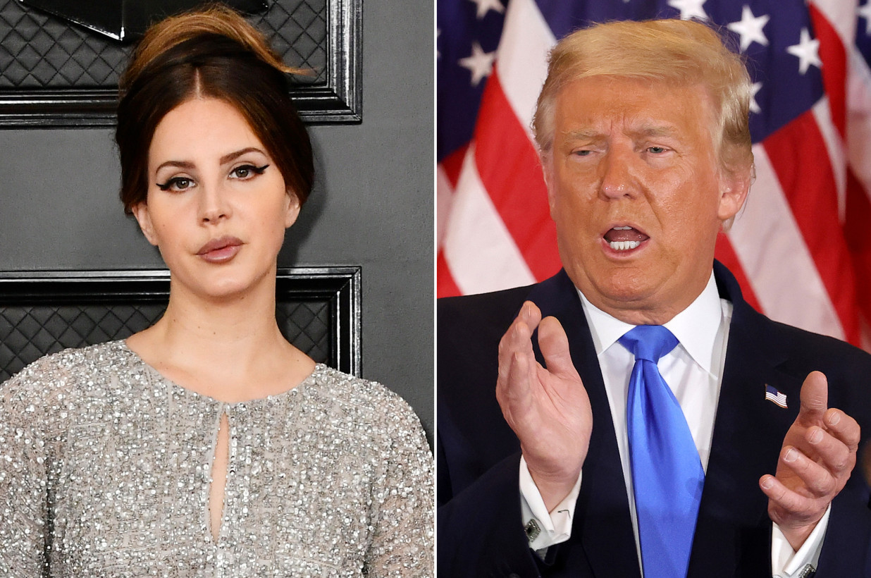 Lana Del Rey Tells Fan Go F**k Yourself After They Accuse Her Of Voting For Trump