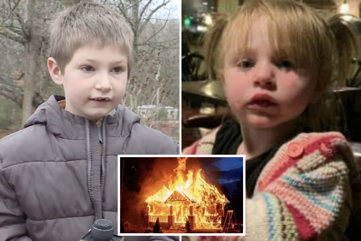 7-Year-Old Boy Rescues Baby Sister From Burning Home