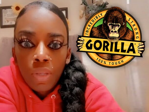 gorilla glue girl cuts hair