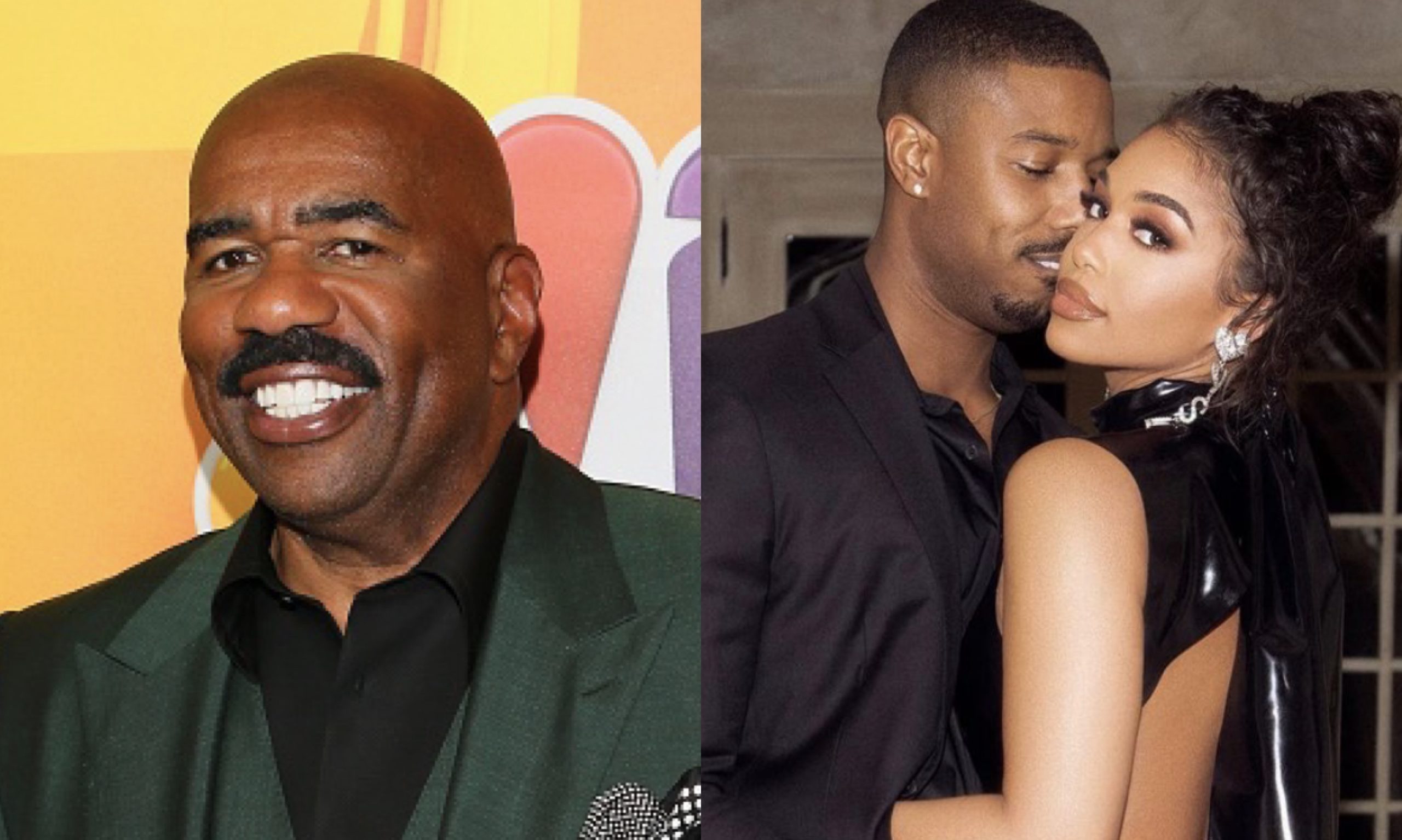 Steve Harvey Praises Daughter Lori's Boyfriend Michael B. Jordan And ...