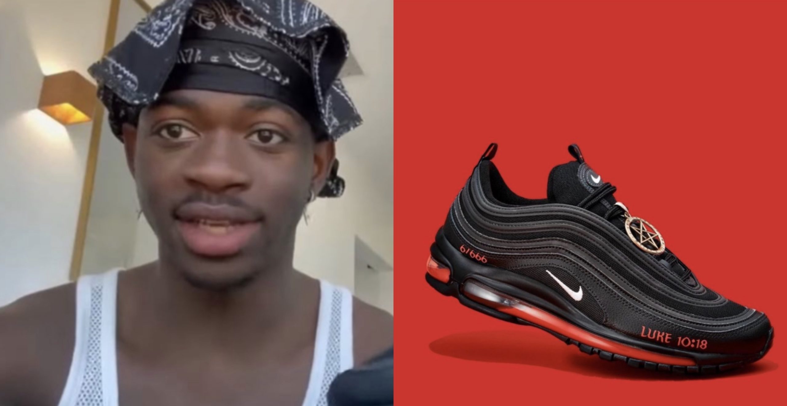 Social Media Reacts After Nike Denies Involvement With Lil Nas X 'Satan ...