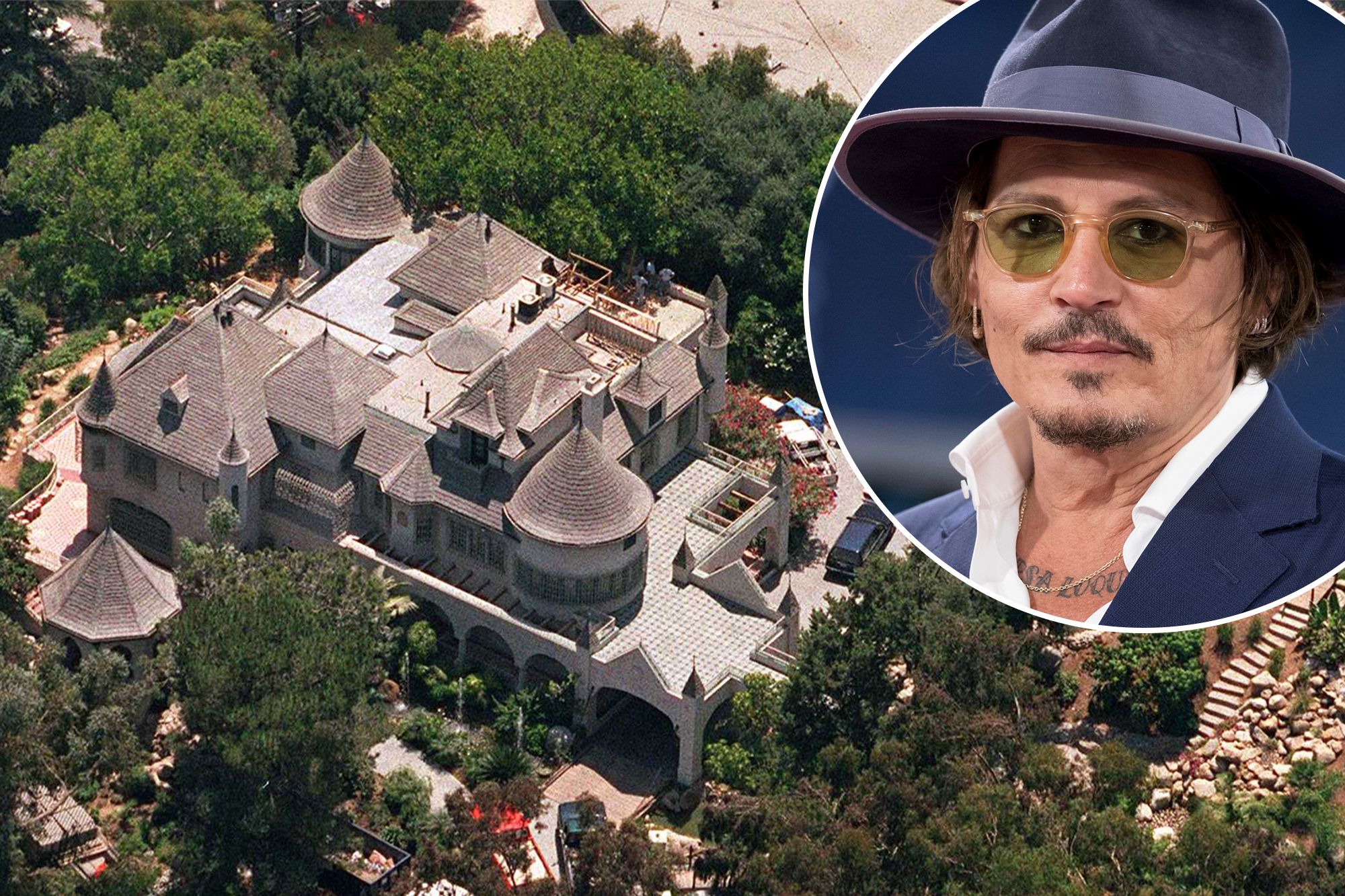 Homeless Man Invades Johnny Depp's Hollywood Mansion, Raids Bar & Takes A Shower