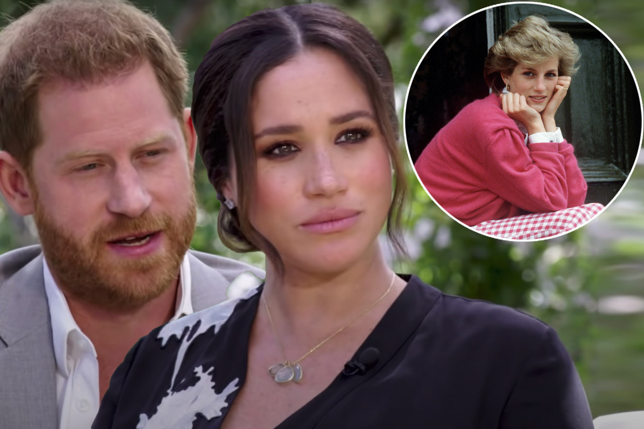 Prince Harry Feared Meghan Markle Would Suffer The Same Fate As His Mother Princess Diana