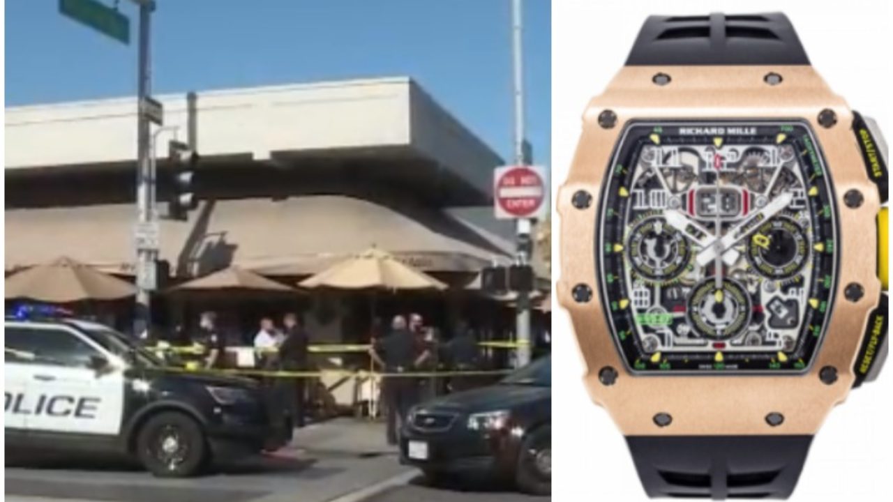 500K Richard Mille Watch Stolen During Beverly Hills Restaurant