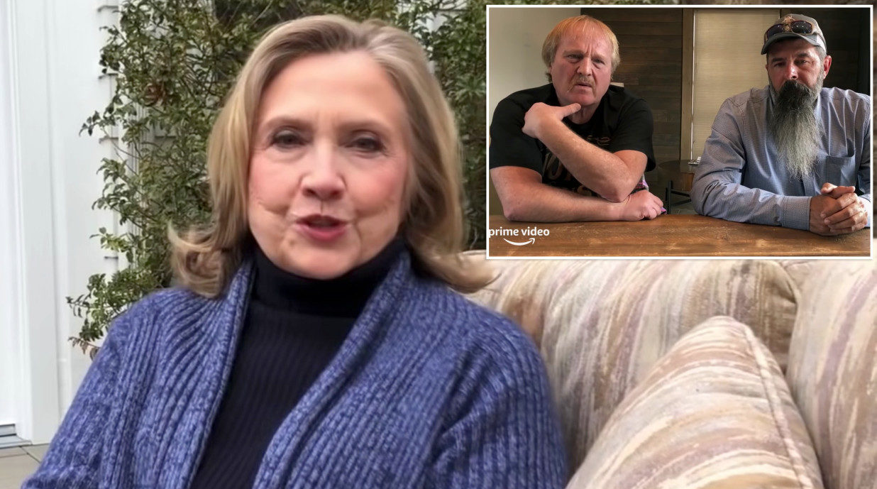 Hillary Clinton Slams QAnon Belief That She Drinks Blood of Christian Children