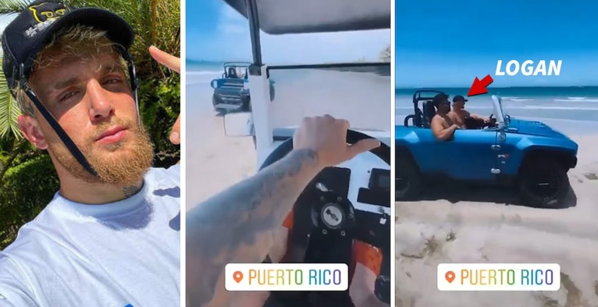 Puerto Rico Investigating Jake Paul After Riding Vehicle On Beach During Turtle-Nesting Season