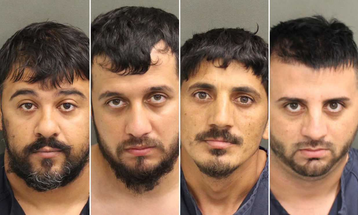 Four Florida Men Arrested For Theft Of Over $740,000 In Church Donations