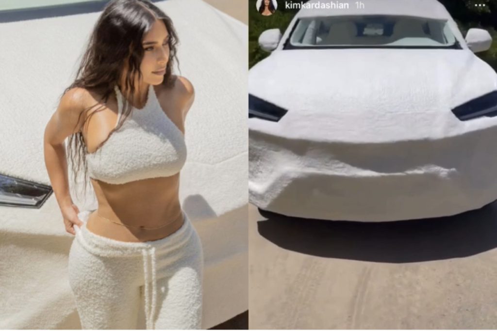 HUPoll: Would You Do It? Kim Kardashian Wraps Her Lambo In SKIMS Cozy Fabric  • Hollywood Unlocked